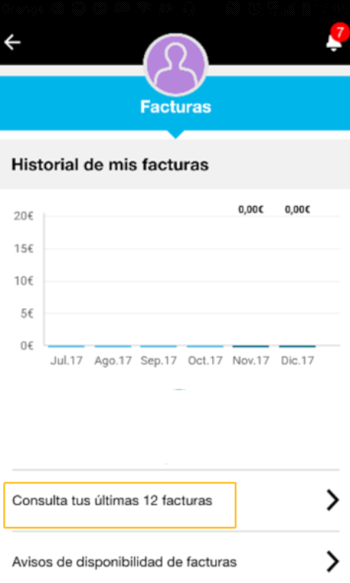 Imagen - C&oacute;mo consultar las facturas de Orange