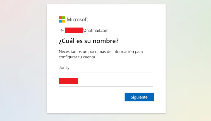 Imagen - Cómo crear una cuenta de Hotmail o Outlook