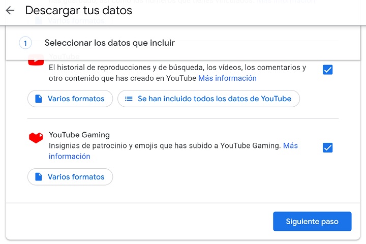 Imagen - Cómo conocer y descargar todos los datos que Google tiene de nosotros