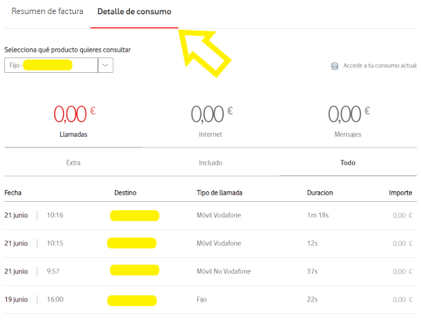 Imagen - C&oacute;mo consultar las facturas de Vodafone