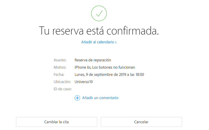 Imagen - Cómo contactar con atención al cliente de Apple