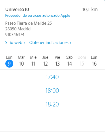 Imagen - Cómo contactar con atención al cliente de Apple