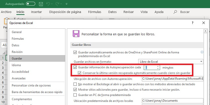 Imagen - Cómo recuperar un archivo de Excel no guardado