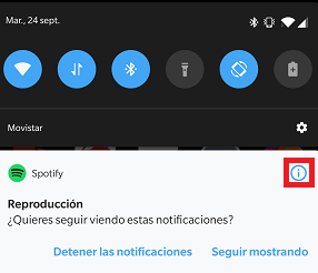 Imagen - Cómo eliminar la notificación de Spotify Connections