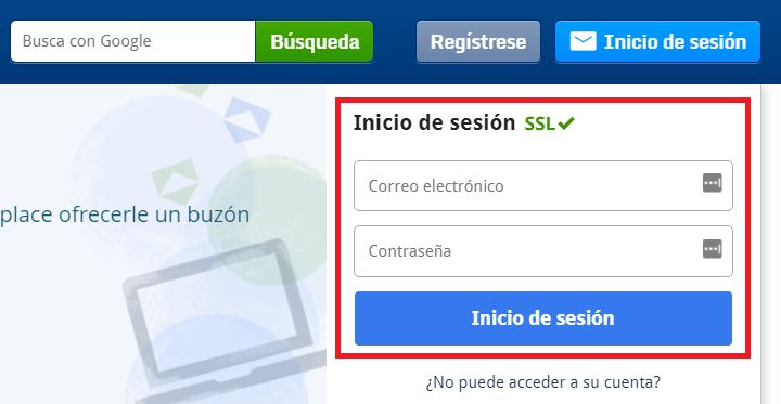 Imagen - Cómo iniciar sesión en el correo de GMX