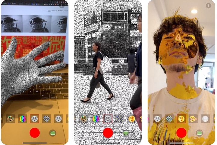 Imagen - Meisai, la app que pixela en tiempo real