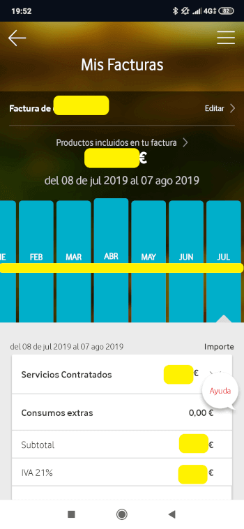 Imagen - C&oacute;mo consultar las facturas de Vodafone