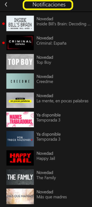 Imagen - Cómo poner un recordatorio en Netflix
