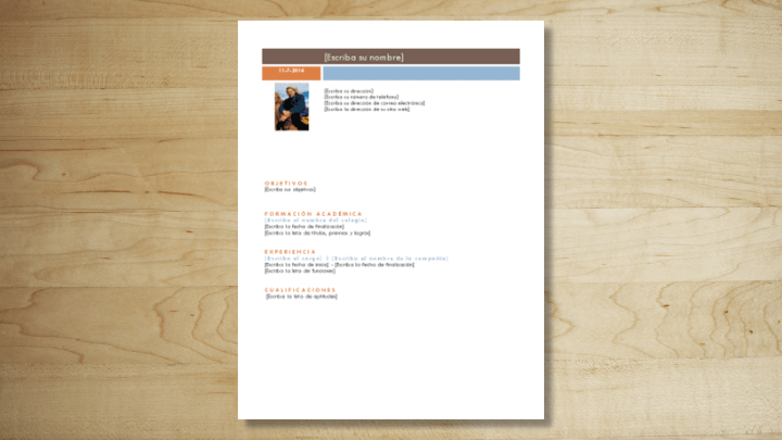 Imagen - 14 plantillas de curriculum vitae