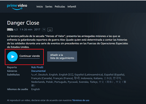 Imagen - Cómo reproducir Amazon Prime Video en Chromecast