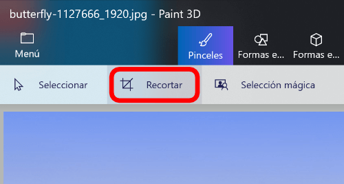Imagen - Cómo recortar una imagen sin deformar
