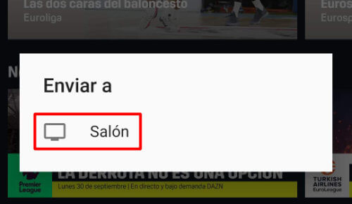 Imagen - Cómo ver Dazn en Chromecast