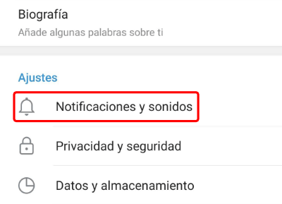 Imagen - Cómo silenciar chats de Telegram