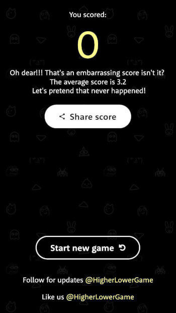 Imagen - The Higher Lower Game, el juego más popular sobre búsquedas