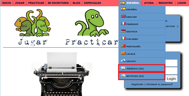 Imagen - VelociDactil, un sencillo juego de mecanografía