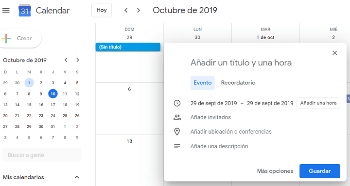 Imagen - Cómo usar Google Calendar