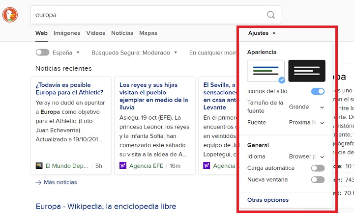Imagen - Comparativa de buscadores: DuckDuckGo vs Google