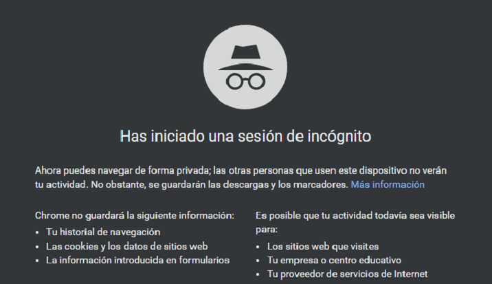 Imagen - Todo sobre el modo incógnito