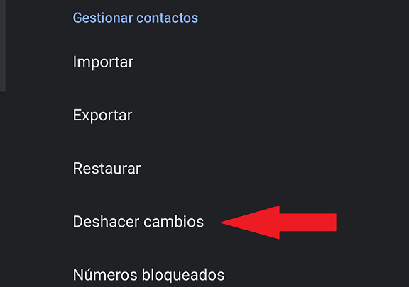 Imagen - Cómo recuperar contactos borrados en Android