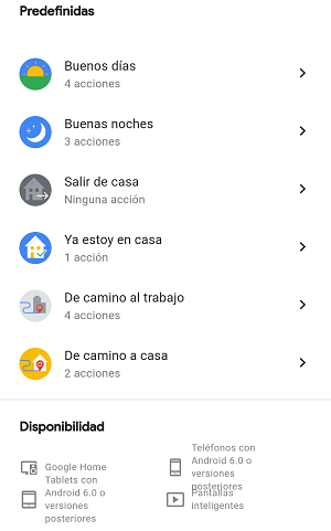Imagen - Cómo crear rutinas en Google Assistant y Alexa