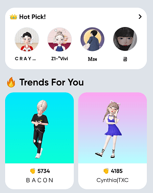 Imagen - Zepeto, la app para crear tu avatar animado