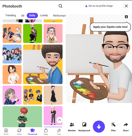 Imagen - Zepeto, la app para crear tu avatar animado