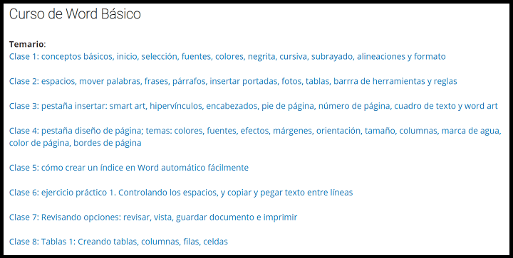 Imagen - 10 cursos gratis de Microsoft Word