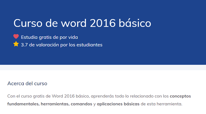 Imagen - 10 cursos gratis de Microsoft Word