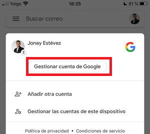 Imagen - Gmail: cómo cambiar la contraseña