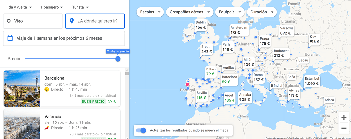 Imagen - Google Flights: qué es y cómo funciona