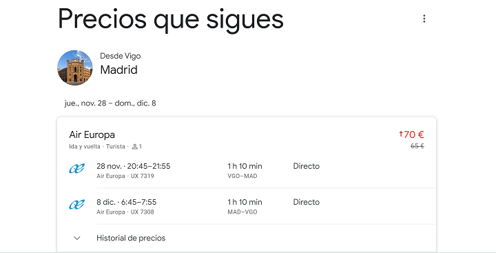 Imagen - Google Flights: qué es y cómo funciona