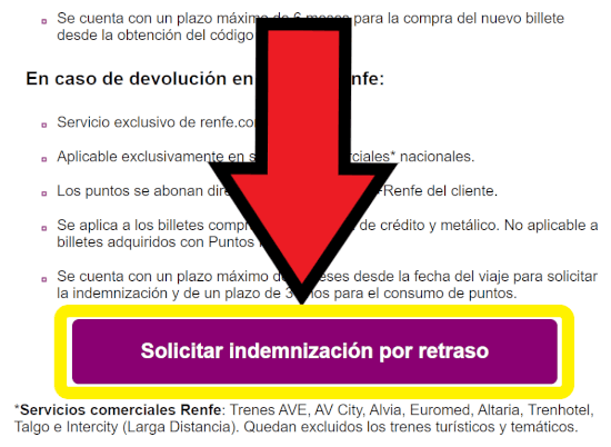 Imagen - Cómo reclamar online un retraso a Renfe