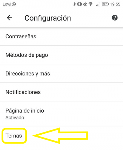 Imagen - Cómo activar el modo oscuro en Chrome para Android