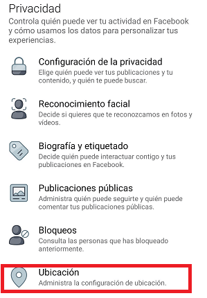 Imagen - Cómo controlar el acceso a la ubicación de Facebook