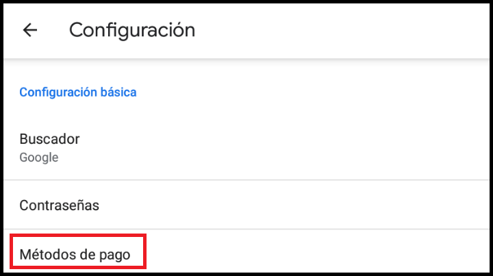 Imagen - Cómo añadir tarjetas de crédito/débito a Chrome
