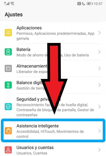 Imagen - C&oacute;mo desactivar HiTouch en un Huawei
