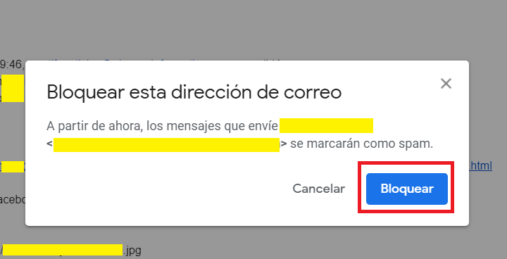 Imagen - Cómo bloquear un contacto en Gmail