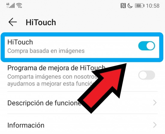 Imagen - C&oacute;mo desactivar HiTouch en un Huawei