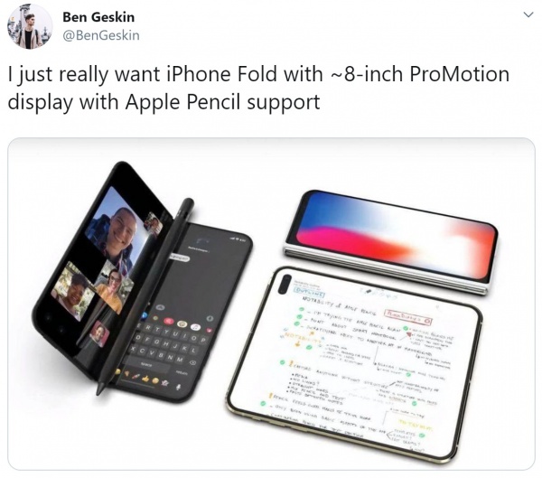 Imagen - iPhone plegable: todo lo que sabemos