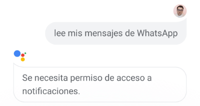 Imagen - Cómo enviar un mensaje de WhatsApp usando Google Assistant