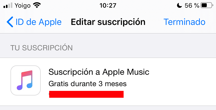 Imagen - Cómo dar de baja las suscripciones de iOS en iPhone