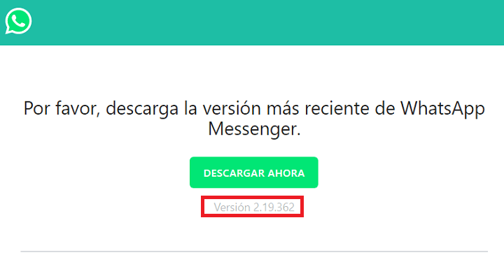 Imagen - Cómo saber si tienes WhatsApp actualizado a la última versión