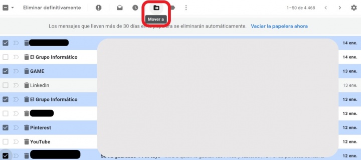 Imagen - Cómo recuperar un correo eliminado en Gmail