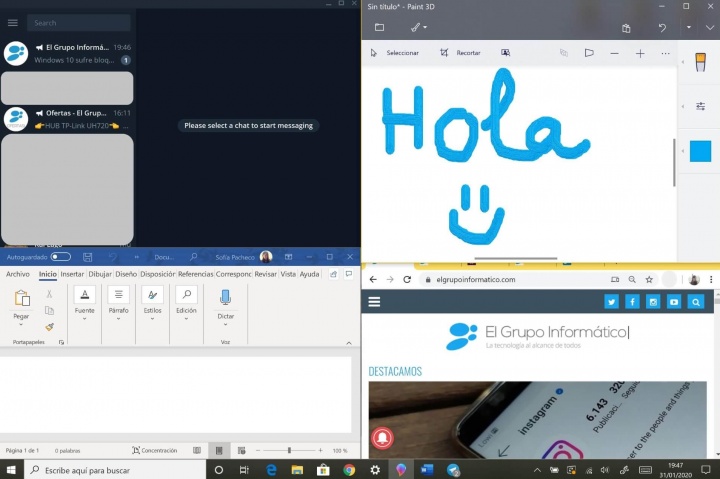 Imagen - Cómo dividir la pantalla en ventanas en Windows 10