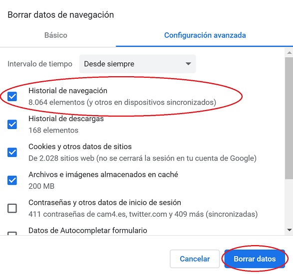 Imagen - Cómo desactivar el autocompletar de la barra en Chrome
