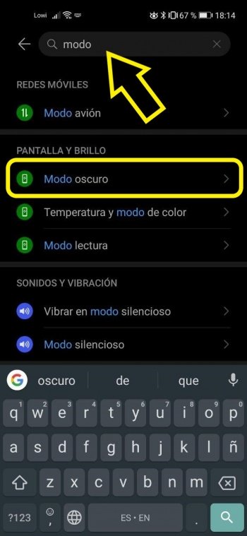 Imagen - Cómo activar el modo oscuro en EMUI 10