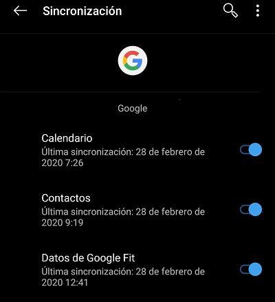 Imagen - Activar y desactivar la sincronización automática de Google