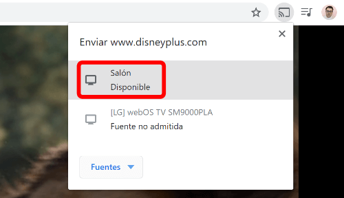 Imagen - Cómo ver Disney Plus en Chromecast