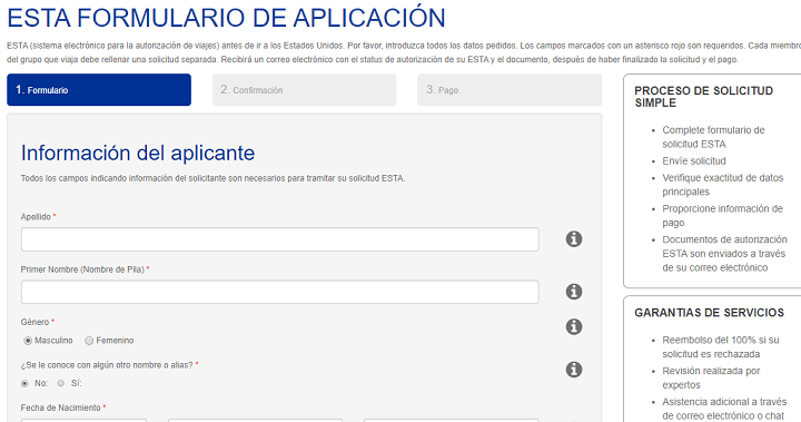 Imagen - C&oacute;mo solicitar el ESTA online