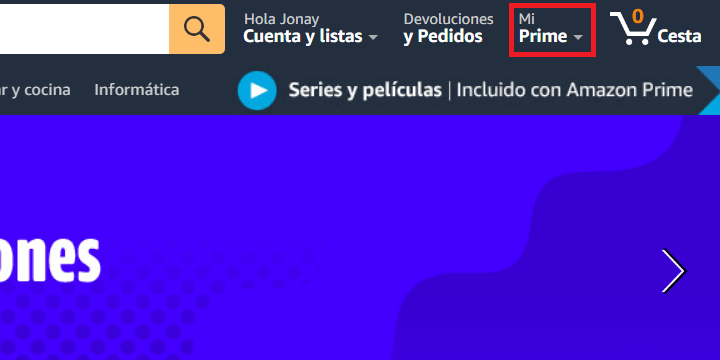 Imagen - Cómo evitar la renovación de Amazon Prime